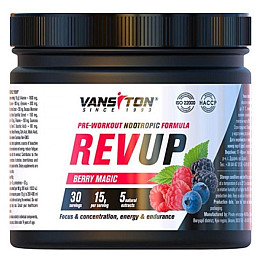 Комплекс до тренировки Vansiton Revup 450 g 30 servings Berry Magic (000023302)