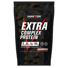 Протеин Vansiton Extra Complex Protein 450 g 15 servings Cappuccino (000023308)