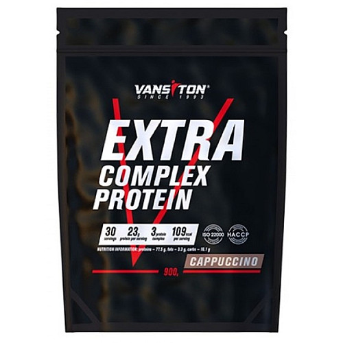 Протеїн Vansiton Extra Complex Protein 900 г 30 порцій Капучино (000023311)