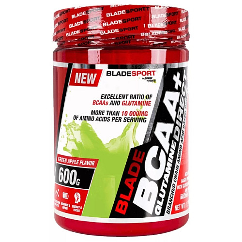 Аминокомплекс для спорта Blade Sport BCAA + Glutamine Direct 600 g 50 servings Green Apple (000023328)