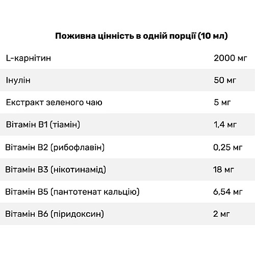 Жиросжигатель для спорту Blade Sport L-Carnitine 100 000 500 мл 50 порцій Вишня (000023361)