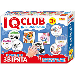 Учебные пазлы Ranok Creative Забавные зверьки. IQ-club для малышей (У) (13203008)