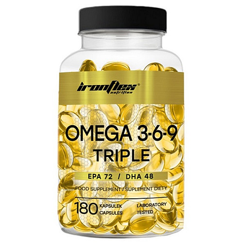 Омега для спорту Ironflex Omega 3-6-9 Triple 180 Caps (000023438)