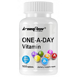 Вітамінно-мінеральний комплекс для спорту Ironflex Vitamin One-A-Day 100 Tabs (000023452)