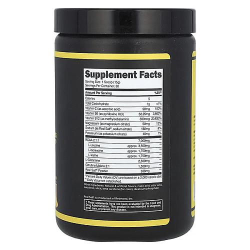 Амінокислота BCAA для спорту PrimaForce BCAA 450 г 30 порцій Манго Ананас (000023476)