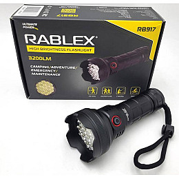 Фонарь ручний акумуляторний Rablex RB-917 3200LM 30151382