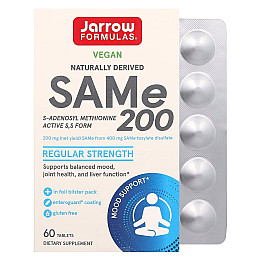 Амінокислота Jarrow Formulas SAMe 200 мг 60 таблеток (2530139229)