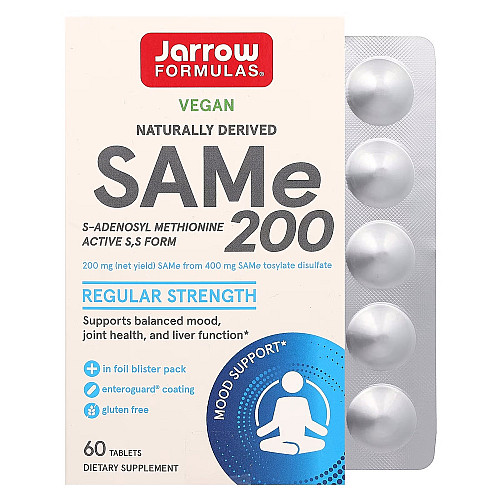 Аминокислота Jarrow Formulas SAMe 200 mg 60 таблеток (2530139229)