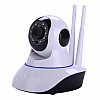Беспроводная Веб камера Онлайн Видеоняня с наклоном и панорамированием WiFi Smart Net Camera Q6S с двумя антеннами Камера видеонаблюдения с микрофоном и обратной связью