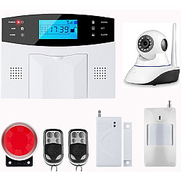 Сигнализация GSM Kerui PG500 + IP WI-FI камера (YDHFJFLF98FJJFF)