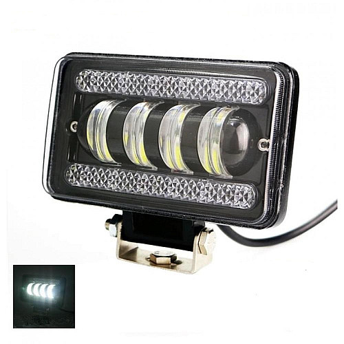 Світлодіодна фара ближнього світла AllLight 41B- 40W + Біле DRL