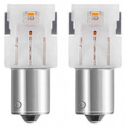 Автолампа діоди OSRAM 7507DYP-02B PY21W 12V BAU15s янтарна 2шт