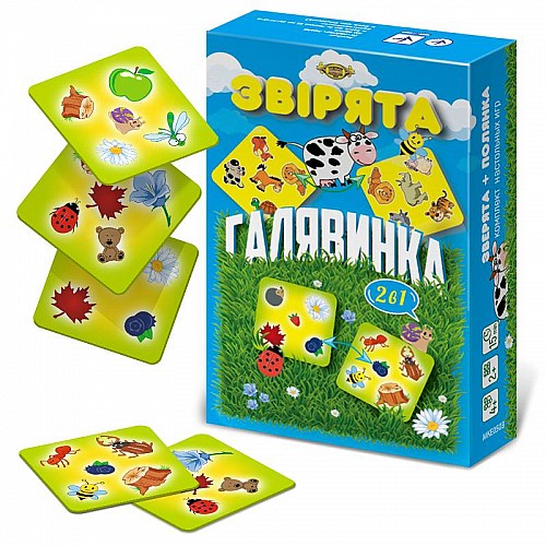 Игра Мастер "Зверята+Полянка" (MKE0503)