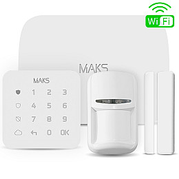 Комплект беспроводной охранной сигнализации MAKS PRO Wi-Fi