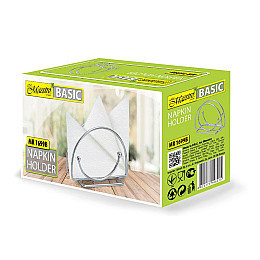 Салфетниця Maestro MR-1699-B Basic КРУГ