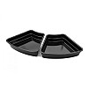 Гастроемкость One Chef из меламина изогнутая 1/2 33×26.5×6.5 см