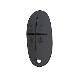 Брелок для управління охоронною системою Ajax SpaceControl чорний