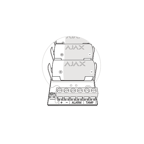 Беспроводной модуль для интеграции сторонних датчиков Ajax Transmitter