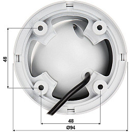 Видеокамера 1 Мп HDCVI Dahua DH-HAC-T2A11P