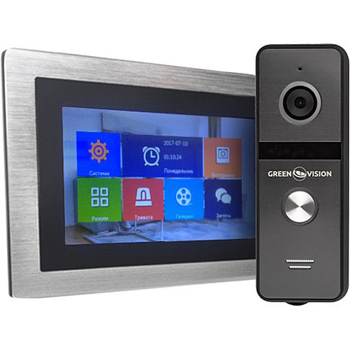 Комплект відеодомофона Green Vision GV-056+GV-003