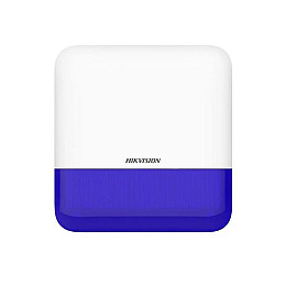 Бездротова вулична сирена Hikvision DS-PS1-E-WE (Синя)