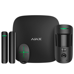 Комплект охоронної сигналізації Ajax Starter Kit Cam Plus B