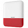 Бездротова вулична сирена Hikvision DS-PS1-E-WE-Red (червона)