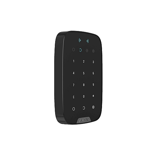 Беспроводная сенсорная клавиатура Ajax KeyPad Plus черная