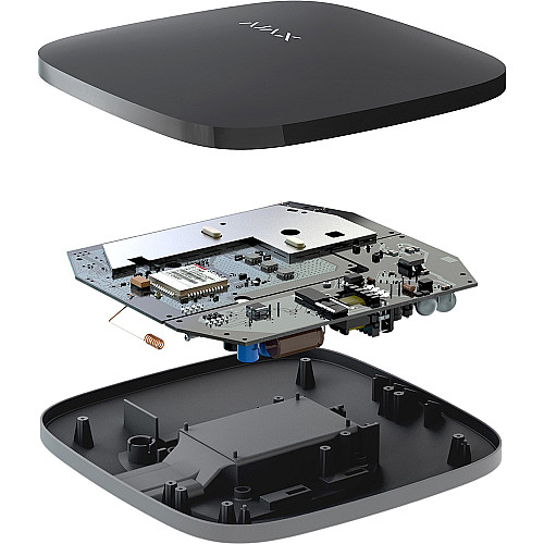 Интеллектуальный ретранслятор сигнала Ajax ReX 2 (8EU) black с фотоверификацией тревог