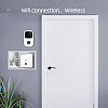 Домофон с двусторонней связью Smart Pro WiFi Smart Doorbell Tuya обнаружение движения и работа через приложение
