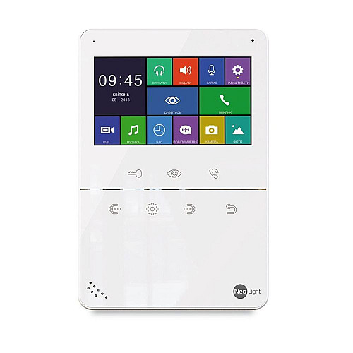Видеодомофон 4.3" Neolight TETTA+ Белый