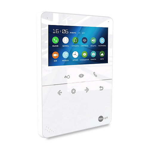 Видеодомофон 4.3" Neolight TETTA+ Белый