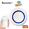 Wifi кнопка SOS для літніх та хворих людей для екстреного виклику допомоги Nectronix SS01, додаток Tuya Smart (100797)