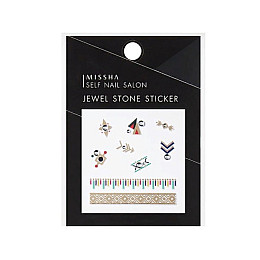 Стразы-наклейки для маникюра Missha Self Nail Salon Jewel Stone Sticker No.04/Gipsy 1 шт (8806185790437)