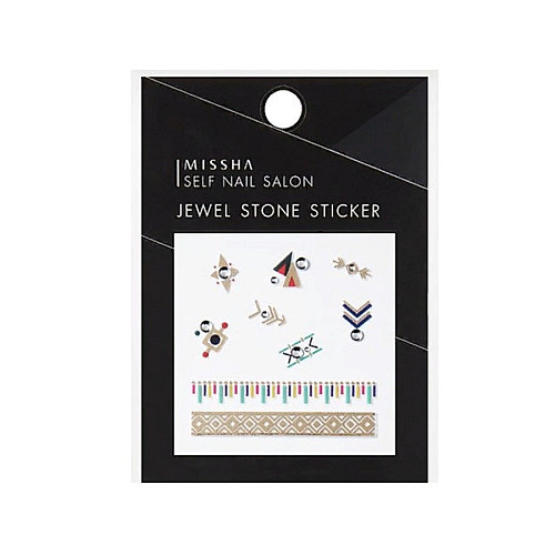 Стразы-наклейки для маникюра Missha Self Nail Salon Jewel Stone Sticker No.04/Gipsy 1 шт (8806185790437)