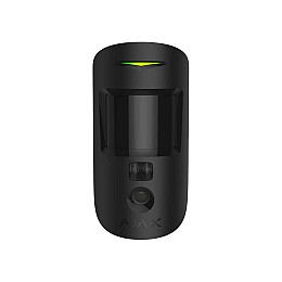 Комплект бездротової сигналізації Ajax StarterKit Cam Plus (8EU) UA black з фотопідтвердженням тривог та підтримкою LTE