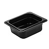 Гастроемкостьиз полипропилена One Chef 1/6 65 мм Черная