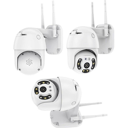 Камера видеонаблюдения уличная No Brand CAMERA YCC365 Wi-Fi IP 2.0mp 7827 White