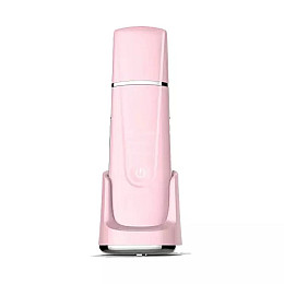 Скрабер ультразвуковой для чистки лица No Brand BEAUTY EFFECT WAU-98i ORIGINAL Pink