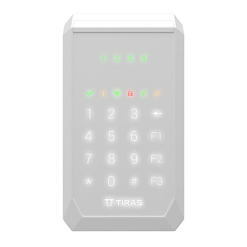 Клавіатура Tiras Technologies K-PAD4 біла