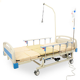 Медична ліжко з туалетом та функцією бічного перевороту MED1 для важкохворих MED1-H01-120