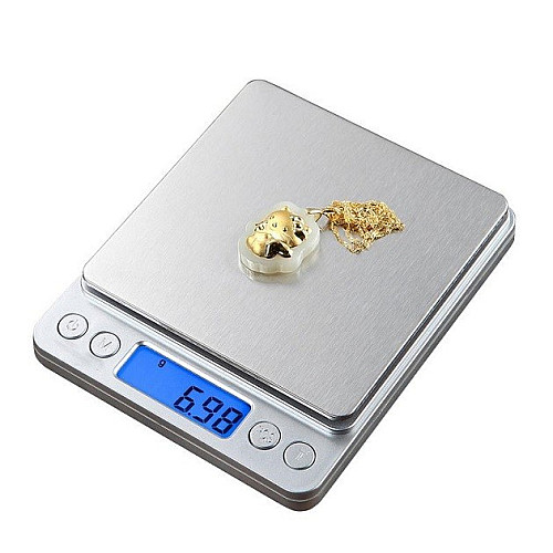Веси ювелірні настільні з великою платформою Professional Digital Table Topscale 6295 - 500 г 0.01 г