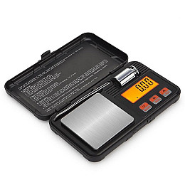 Весы ювелирные CX-Series Pocket Scale на 200 г 0.01 г с гирей 50 г и пинцетом