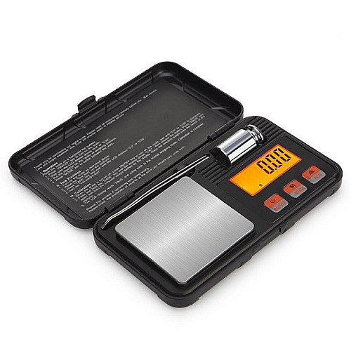 Весы ювелирные CX-Series Pocket Scale на 200 г 0.01 г с гирей 50 г и пинцетом