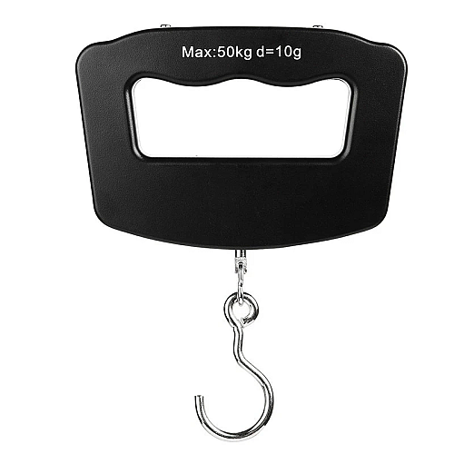 Дорожные багажные весы Digital Travel S019 до 50 кг Black