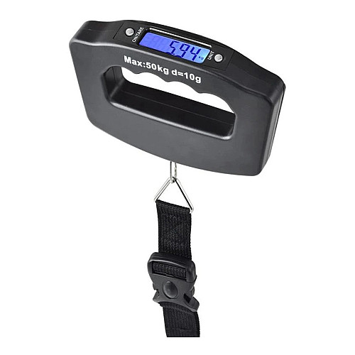 Дорожные багажные весы Digital Travel S019 до 50 кг Black