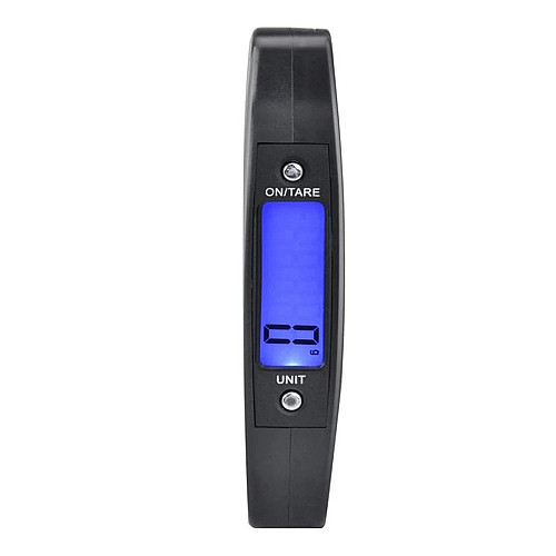 Дорожные багажные весы Digital Travel S019 до 50 кг Black