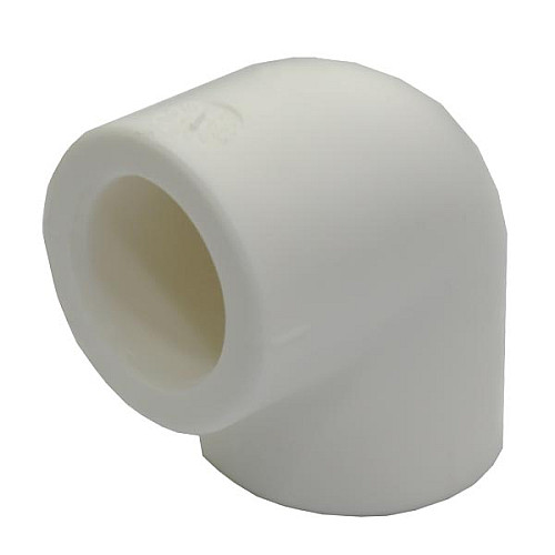 Угол PP-R Santan 90° 20 мм NEW білий
