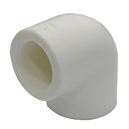 Угол PP-R Santan 90° 25 мм NEW білий