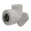 Угол монтажный PP-R Santan 20х1/2" с внутренней резьбой, белый